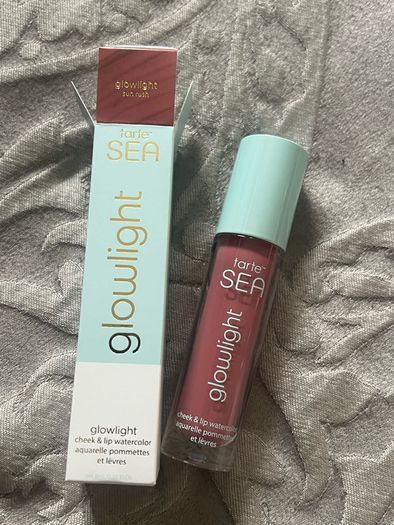 TARTE glowlight cheek & lip watercolor DOUBLE DUTY BLUSH IN SUN RUSH