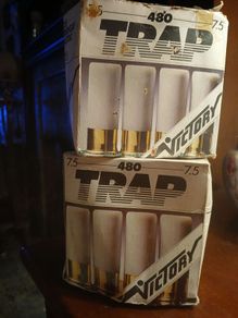 Vintage Trap Cartridges Box