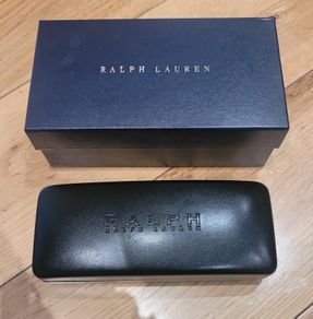 Ralph Lauren  Reading Glasses Case, Box, Cleaning Cloth, Brochure,