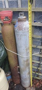 large gas bottles