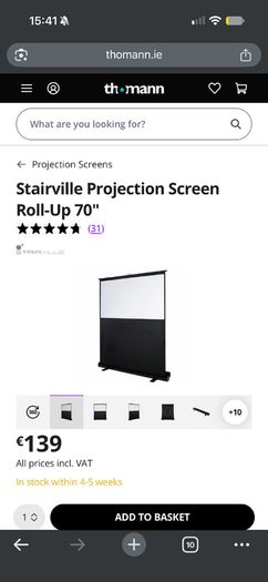 Projector screen