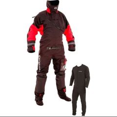 Typhoon MaX B Drysuit & Underfleece Like New!