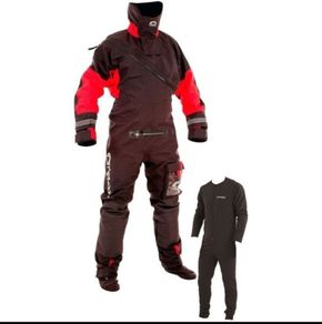 Drysuit Typhoon MaX B and Underfleece Like New!