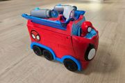 Spidey and His Amazing Friends Web Spinning Hauler 3-in-1 Transforming Vehicle