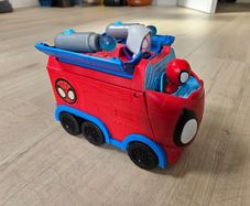 Spidey and His Amazing Friends Web Spinning Hauler 3-in-1 Transforming Vehicle