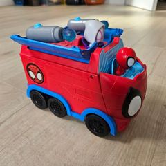 Spidey and His Amazing Friends Web Spinning Hauler 3-in-1 Transforming Vehicle