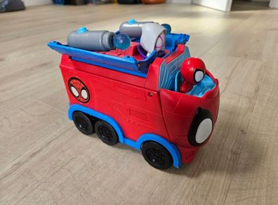 Spidey and His Amazing Friends Web Spinning Hauler 3-in-1 Transforming Vehicle