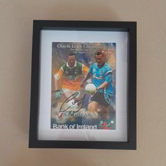 Dublin GAA legend autograph signed football programme