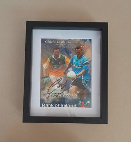 Dublin GAA legend autograph signed football programme