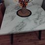 Dining table 35 n a half inches square Image 6