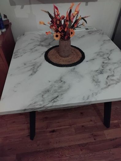Dining table 35 n a half inches square
