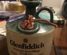 Rare Glenfiddich Ceramic Decanter