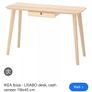 Hall table, desk with drawer, singer sewing  machine Image 4