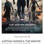 Captain America - The Winter Soldier One Sheet Cinema Poster Image 6