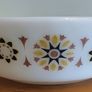Vintage Jaj pyrex casserole dish pattern without lid. Image 6