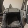 Medium Cardys Dog Crate Cage with Cover & Padded Bed. Excellent Condition Image 2