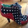 Irregular choice polka dot heels Image 6