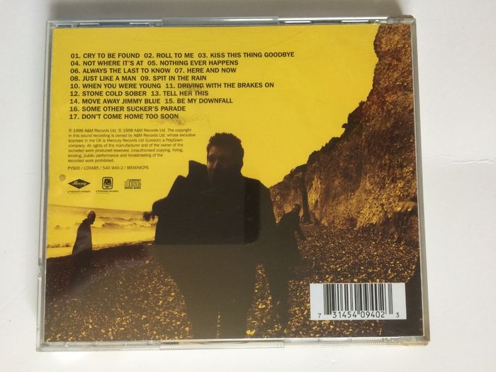 Del Amitri [1998] Hatful Of Rain (The Best Of) (CD Album)