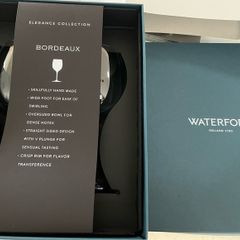 Waterford crystal Elegance Bordeaux wine glasses x2