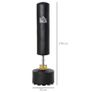 Punching Bag with Stand Heavy Boxing Set w/ Suction Cup Base for Adult Youth, Home Office Gym Image 2
