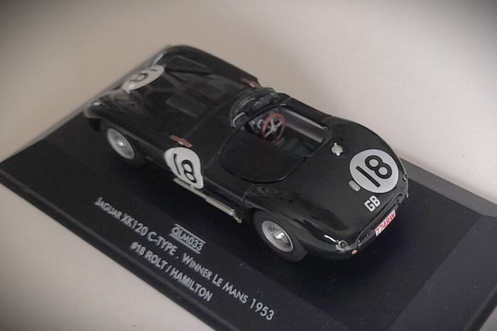 Diecast Model Le Mans Winning Jaguar C Type XK120 1953 1st - Quartzo 1:43