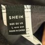 SHEIN Colorblock Corduroy Oversized Shirt Jacket Size L (12-14) Image 4