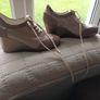 Marco Moreo wedge, soft suede & leather mint condition Image 4