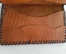 vintage genuine leather wallet