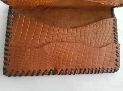 vintage genuine leather wallet
