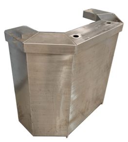 Stainless Steel Freestanding Bar Counter