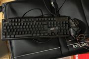 Gaming keyboard and mouse