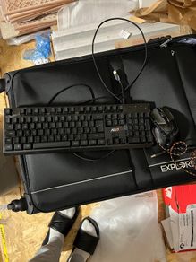 Gaming keyboard and mouse