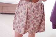 George Denim + Floral Dress - Size 8