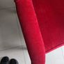 Red Chinelle Antique Armchair Image 4