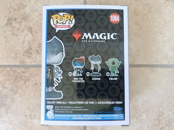 Funko Pop Magic The Gathering MTG Ashiok # 1094 Planeswalker Vinyl Figure Toy