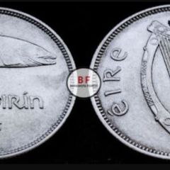 [#2249] - Ireland 1939 | Irish 2s | Irish Florin | Salmon | KM.15 | High Grade
