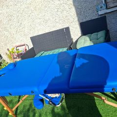Massage table