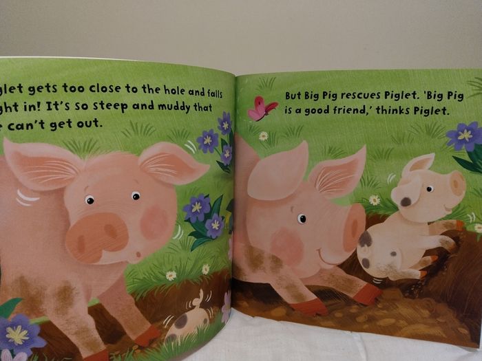 Big Pig And Piglet Story Book