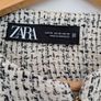 Zara Tweed Jacket with Gold Buttons, Size XS Image 4