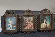 Vintage 1950s Italian Dollhouse Miniature Artwork Set