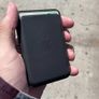 Brand New Apple MagSafe Leather Wallet - Black (Never Used) Image 3
