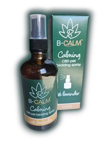 Calming CBD pet bedding spary