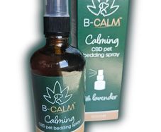 Calming CBD pet bedding spary