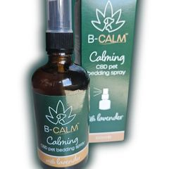 Calming CBD pet bedding spary