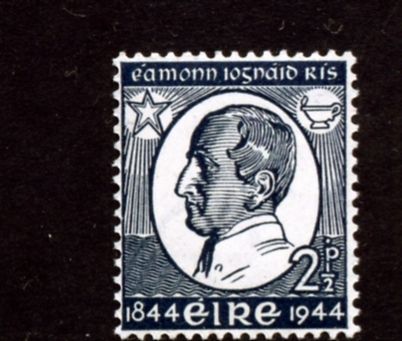 1944 Ireland Centenary of the Death of Brother Edmond Redmond Ignatius Rice (Founder of the Irish Christian Brothers Commemorative Stamp Mint Hinged
