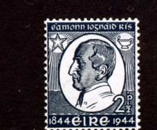 1944 Ireland Centenary of the Death of Brother Edmond Redmond Ignatius Rice (Founder of the Irish Christian Brothers Commemorative Stamp Mint Hinged