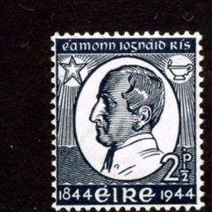 1944 Ireland Centenary of the Death of Brother Edmond Redmond Ignatius Rice (Founder of the Irish Christian Brothers Commemorative Stamp Mint Hinged