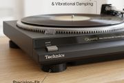 Technics Turntable Replacement Feet (SKLB2) - Set of 4 Flexible Isolation Feet for SL-QD33, SL-B2, SL-D2 &amp; More - Vintage Audio Restoration Part