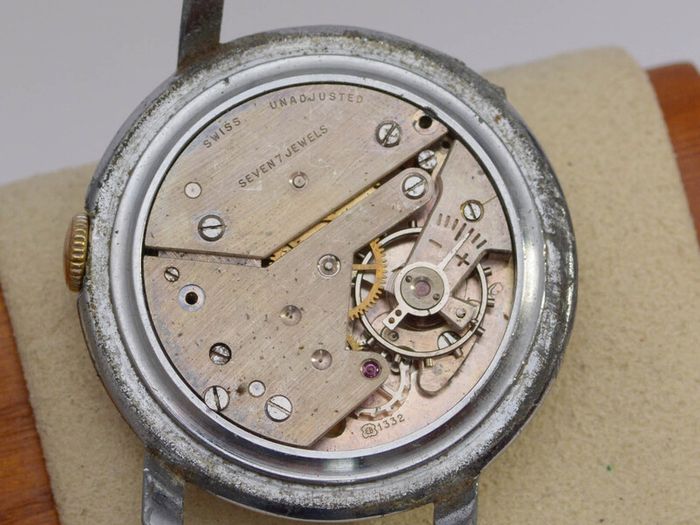 Vintage Gents Manier De Luxe 7 Jewels Watch