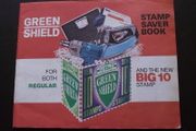 Vintage Green Shield Stamp Saver Book for Ireland. Almost completed